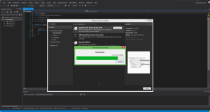 Pobieram SpecFlow...