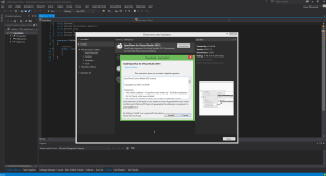 Instaluję SpecFlow...