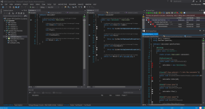 Zdefiniowałem klasę "Calculator" implementującą interfejs "ICalculator". W metodzie z atrybutem "BeforeScenario" zainicjalizowałem obiekt kalkulatora. Dzięki tej metodzie, przy każdym nowym odpaleniu każdego ze scenariuszy, będę miał nowy kalkulator. Testy jeszcze nie przechodzą, ponieważ metody w klasie nie posiadają implementacji. Między czasie przeniosłem definicję klasy i interfejsu do projektu przeznaczonego do implementacji logiki kalkulatora.