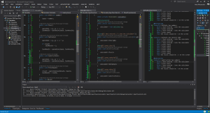Odejmowanie jest zielone. To już ostatni slajd. Oczywiście kalkulator posiada wiele innych funkcjonalności i szczególnych przypadków użycia, które w ramach tego projektu należałoby napisać. Zdecydowałem się zakończyć w tym miejscu. Moim celem nie jest napisanie w pełni funkcjonalnego kalkulatora. Temat kalkulatora jest pretekstem do przećwiczenia podejścia BDD. Kontynuowanie projektu w tym artykule bardzo by go wydłużyło. Kolejne funkcjonalności, jakie zaimplementowałbym w tym projekcie to: dzielenie, obsługa liczb zmiennoprzecinkowych, użycie przycisków "ON/C", "CE", "M+", "M-", "MRC", pierwiastkowanie, procenty oraz zmiana znaku wyświetlanej liczby.